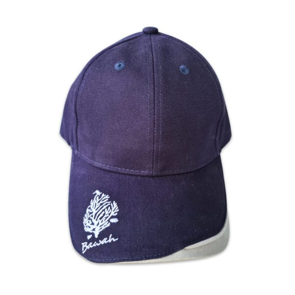 bawah-blue-golf-cap-front-view
