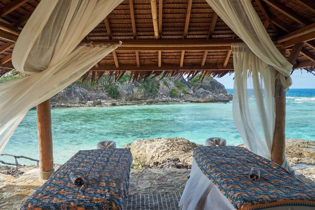 Balance and calm at the Spa Explorer at Bawah Reserve, Indonesia