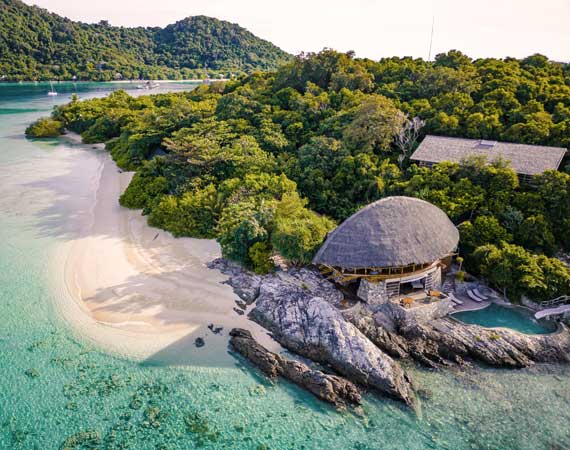 Elang Private Residence and Bawah Reserve Indonesia. Private island hotel and resort.