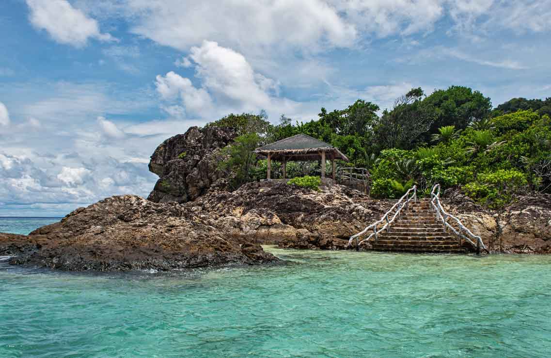 Private bale spa explorer experience at Bawah Reserve, Indonesia.