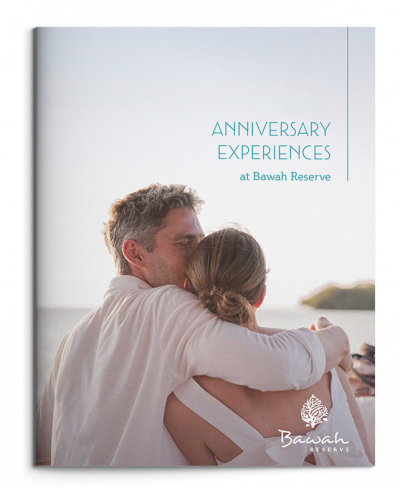 Anniversary Experiences Brochure Bawah Reserve Indonesia